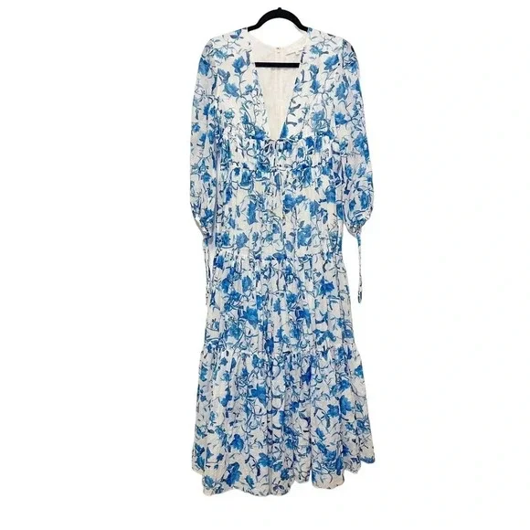 blue white print dress Kiel James Patrick Nautical Chinoiserie Mini Dress – Country Club Prep